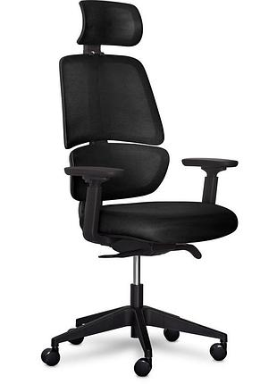 Кресло mealux leo air plus black (арт.y-546 kb)