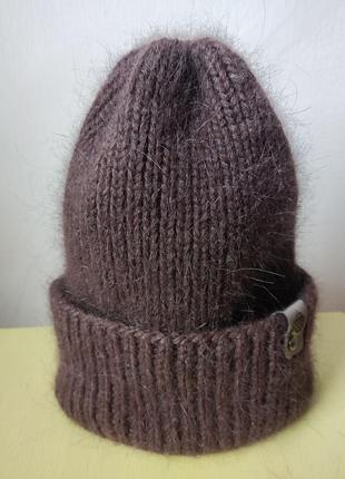 Шапка пух норки 56-58р.