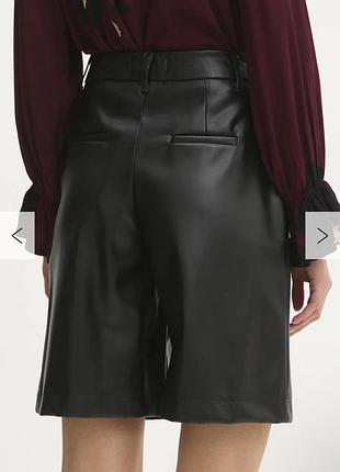 Шкіряні шорти zara 2