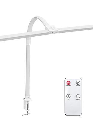 Лампа світлодіодна mealux dl-1025 white з пультом (dl-1025 + remote white)