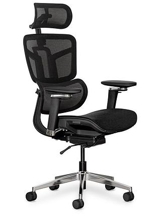 Кресло mealux s4 air black (арт. hf-s4 m/b)