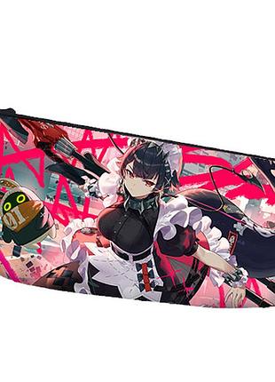 Пенал школьный zenless zone zero зенлес зон зиро двухсторонний 22х11 см (pn_0196)