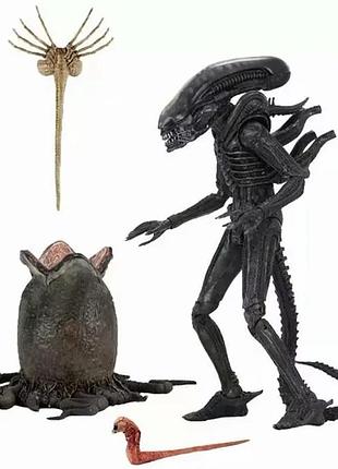 Фигурка коллекционная "чужой" ксеноморф (3 в 1) alien (22 см) ost