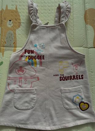 Дитячий теплий сарафан, стан ідеальний