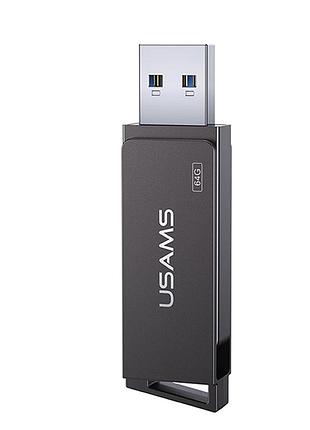 Флешка usams usb3.0 rotatable high speed flash drive 64gb us-zb196