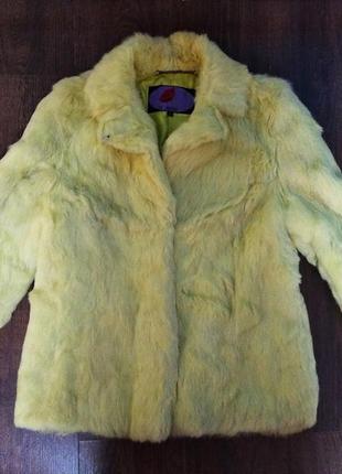 Шубка авто-леді натуральний кролик