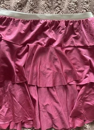 Спідниця для танців волани еластична 3