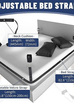 Бдсм-набор lockink yeahwow bed restraint set 4