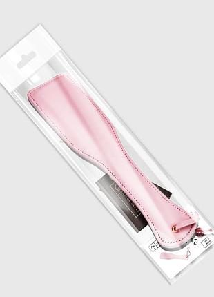 Паддл liebe seele white & pink leather paddle 2