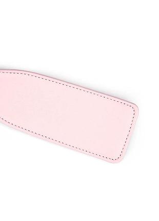 Паддл liebe seele white & pink leather paddle 4