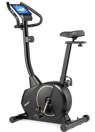 Велотренажер gymtek xb1500 магнітний золотий для кардіотренувань, схуднення, витривалості, тренування ніг та занять удома