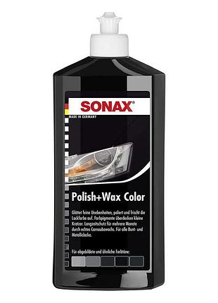 Sonax nanopro поліроль з воском кольоровий чорний 500мл