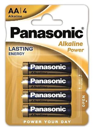 Батарейка panasonic lr6/ 9273 alkaline power 1x4 шт (48/240)