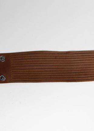Кожаный браслет коричневый (br -26)