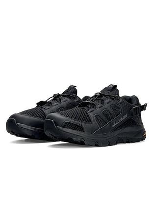 💎чоловічі кросівки salomon tech amphib 5 all black