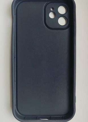 Чохол силіконовий " метелик" для смартфона apple iphone 11 чорний 2