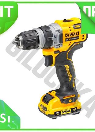 Ve аккумуляторная дрель-шуруповерт dewalt бесщеточная new version 12в 3ач для сборки мебели и ремонта n6w_ver