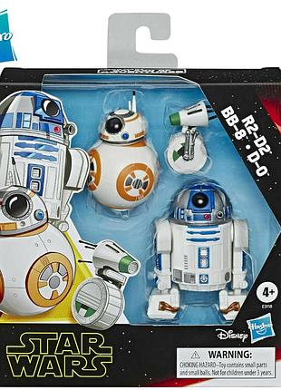 Набір зоряні війни hasbro (r2-d2/bb-8/d-0)