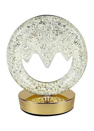 Настольная лампа с кристаллами и бриллиантами lamp 18