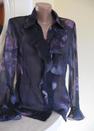 Шифоновая блузка ( max pierre)  новая m-l