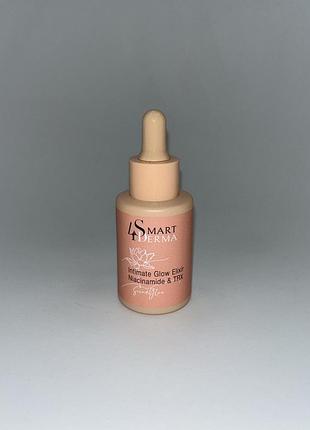 Smart4derma secret glow intimate glow elixir осветляющая сыворотка для интимных зон, 30 мл