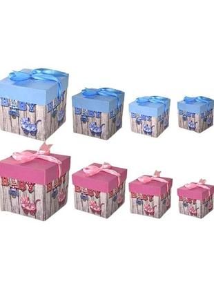 Подарочные коробки (набор 4 в 1) baby cel-138