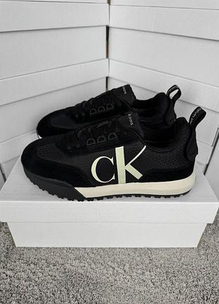 Чоловічі кросівки calvin klein gtx black white