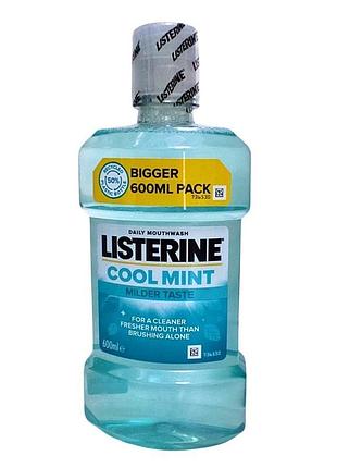 Ополаскиватель listerine 600мл свежая мята