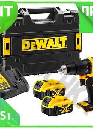 Ve аккумуляторная дрель-шуруповерт dewalt бесщёточная new version ударная 18 в для дома и работы с кру n6w_ver
