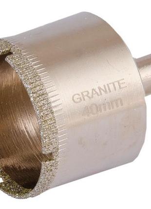 Сверло по стеклу и керамике трубчатое granite 40 мм (2-01-240)