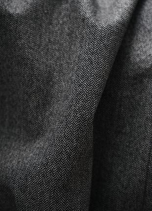 Шерстяная юбка - футляр узор в елочку zara8 фото