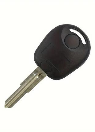 Ключ заготовка ssangyong корпус під чіп 2 кнопки для actyon kyron, смарт-ключ