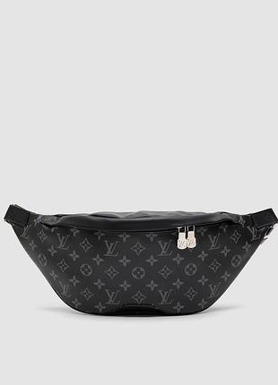 Чоловічі сумки louis vuitton discovery pm bumbag grey canvas 44 х 16 х 10 см натуральна шкіра