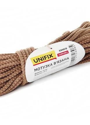 Веревка вязаная фал unifix 8мм x 20м (699619)