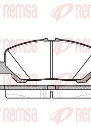 Колодки гальмівні дискові передн toyota previa iii (_r2_, _r5_) 2.4 2005.10- rs 1287.00