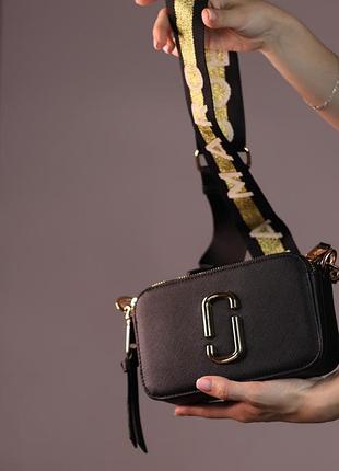 Marc jacobs black gold lux 20х12х7 2