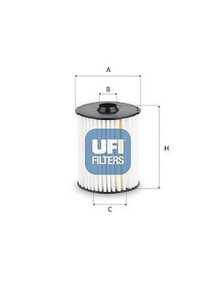 Фільтр масляний fiat ufi 25.228.00