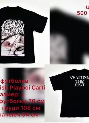 Футболка death wish playooi carti