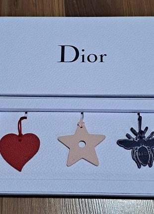 Набор брелоков/подвесок dior (шарам для сумочки)