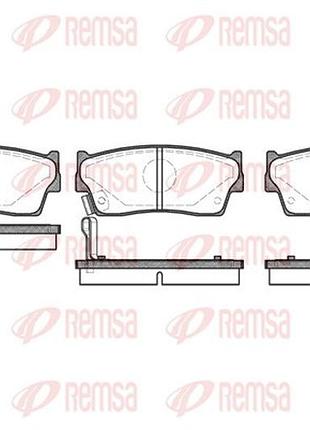 Колодки тормозные дисковые передн suzuki vitara (et, ta, td) 1.6 1988.07-2002.12 rs 0289.02