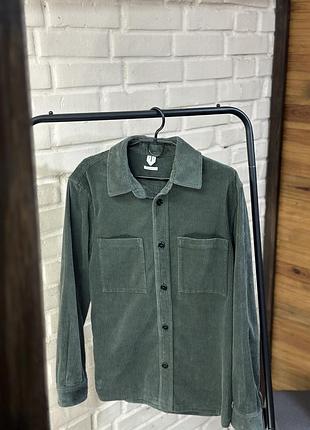 Сорочка в рубчик regular fit