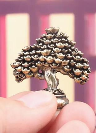 Фігурка статуетка латунна латунь грошове дерево
