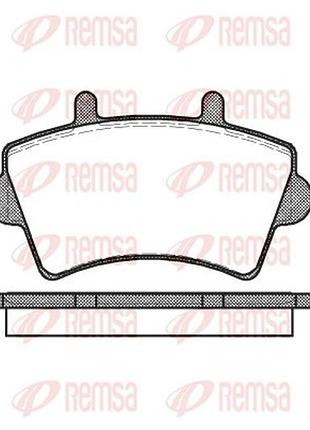Колодки тормозные дисковые передн renault master ii фургон (fd) 2.2 1998.07- rs 0819.00