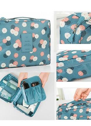 Косметичка для подорожей і спорту дорожній органайзер. 47