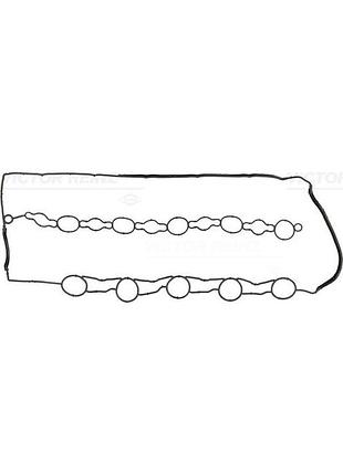 Прокладка клапанной крышки резиновая клап. кр. volvo 2.0/2.4 d5204t/d5244t vr 71-42091-00