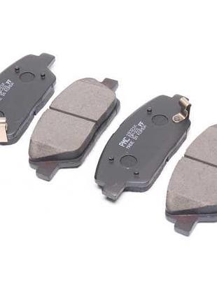 Колодки гальмівні дискові hyundai yf sonata 2.0 crdi 11 - передн. (вир-во parts-mall)