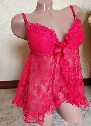 Корсет/накидка красного цвета