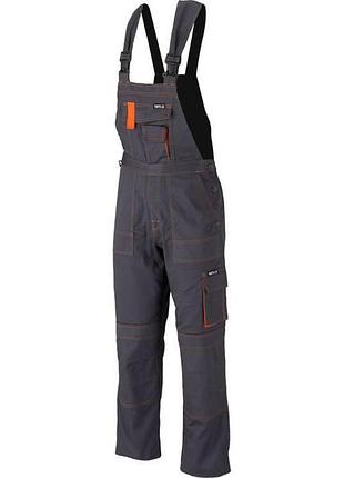 Полукомбинезон рабский наповкомбинезон рабочий doria размер s, срест 164-172 см, обьем талии 74-82 см, щильнис