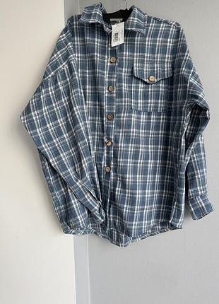 Сорочка в клітинку нова