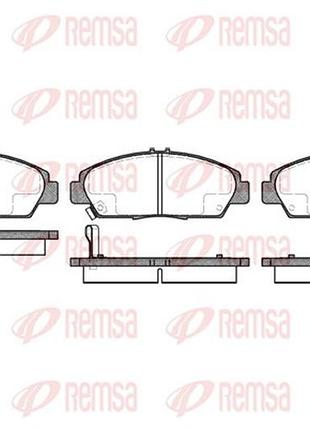 Колодки тормозные дисковые передн honda accord v (cc, cd) 2.0 1992.06-1997.12 rs 0406.02